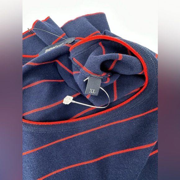 Ermenegildo Zegna Sport lightweight see-through striped sweater slimfit XL (Bv2) - Picture 7 of 8